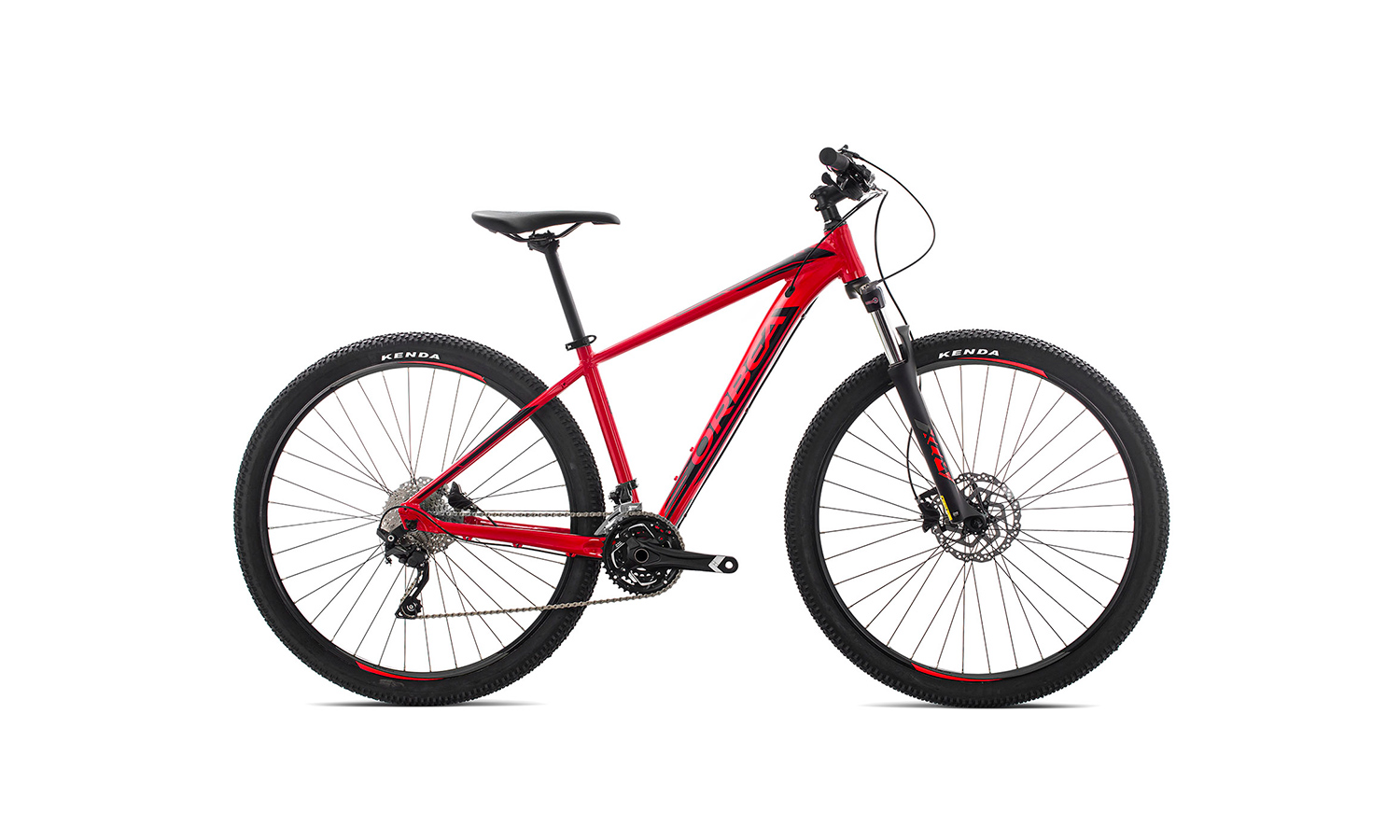 Фотографія Велосипед Orbea MX 27 30 (2019) 2019 Червоно-чорний